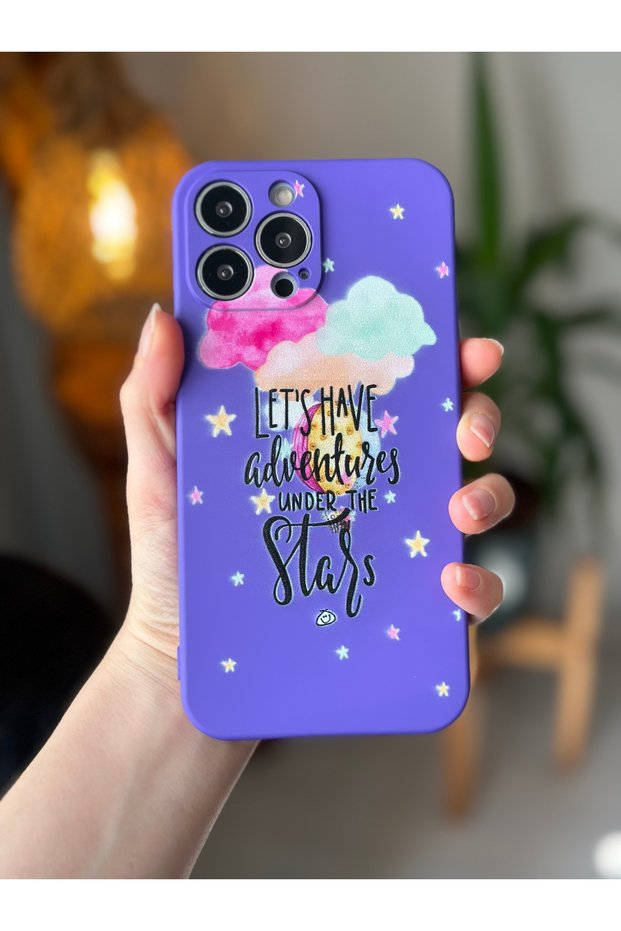 iPhone 13 Promax Velvet Launch Printed Case with Camera Protection