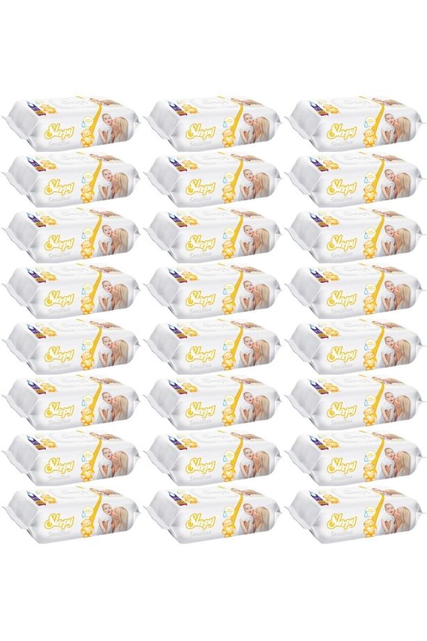 Sensitive 90 Yaprak Islak Mendil x 24 Adet - 1