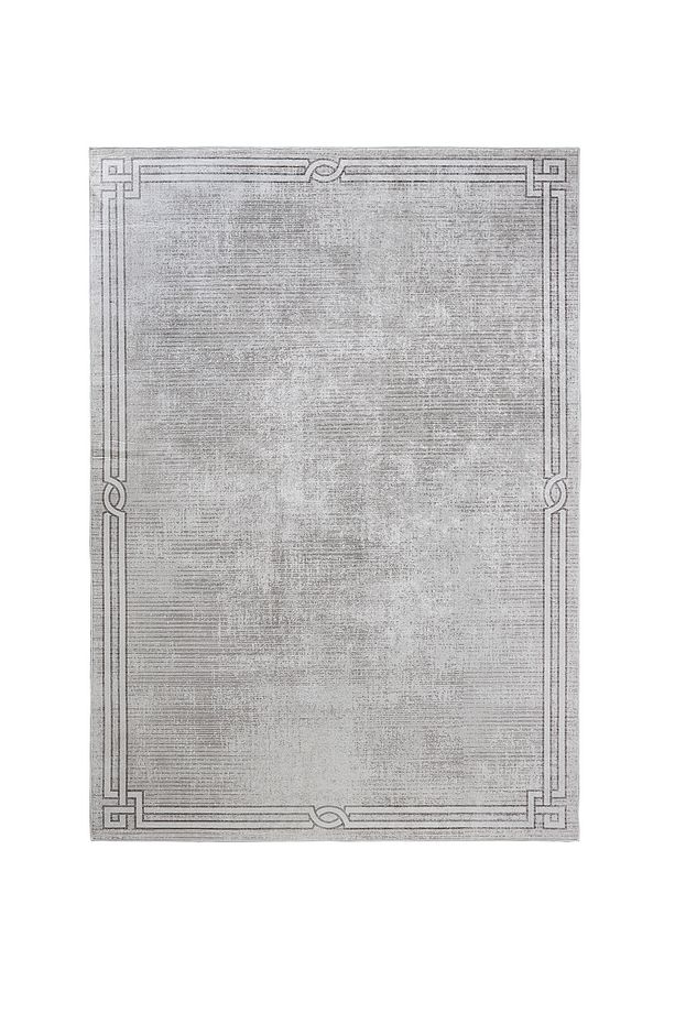 Sare By Bordure Beige Yıkanabilir Kaymaz Taban Salon Mutfak Halısı Yolluk - 2