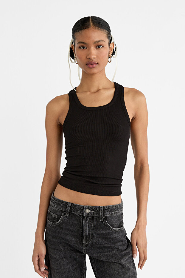 Çapraz askılı kolsuz - 1