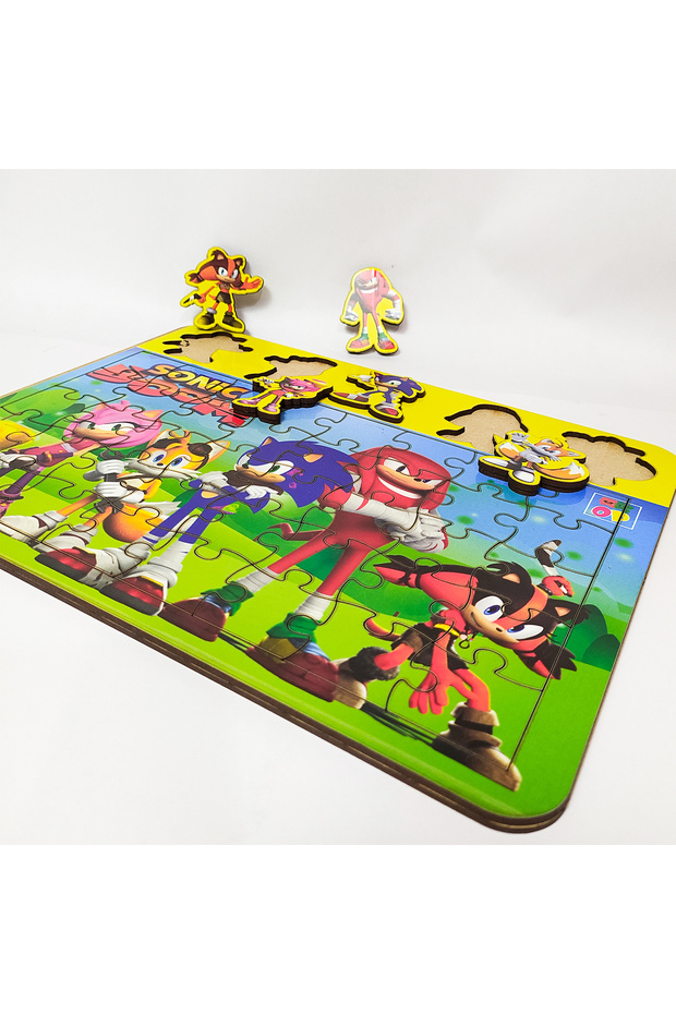 45 Parça Ahşap Puzzle - 3