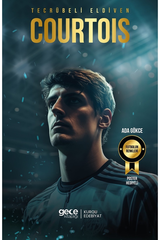 Tecrübeli Eldiven - Thibaut Courtois / Ada Gökce / Fiction Novel / Poster with Gift