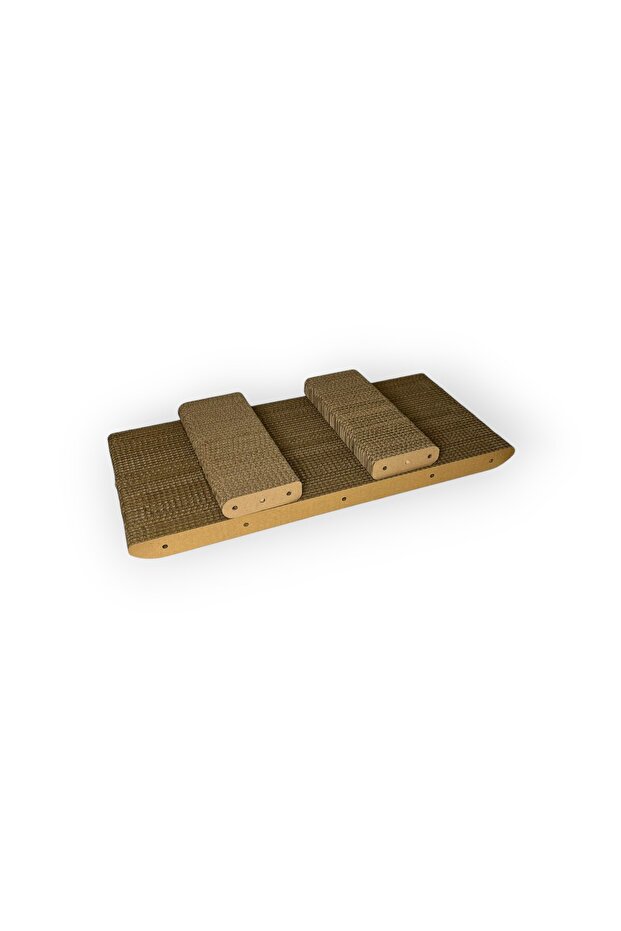 Cardboard Cat Scratch Patterned Sofa Replacement Cardboard Set (3 Pieces) - 2