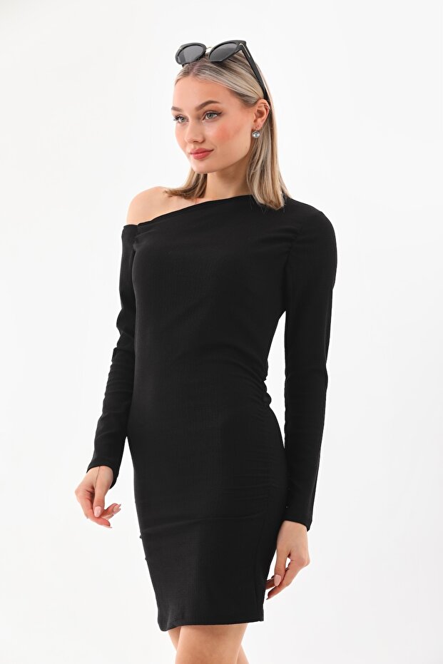 Rochie cu mânecă lungă - 4