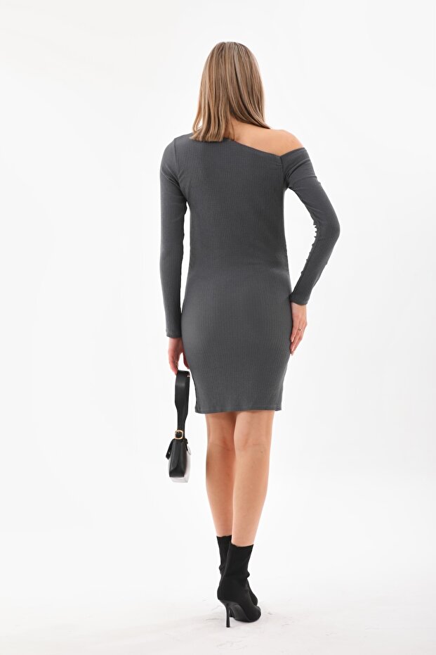 Rochie cu mânecă lungă - 6