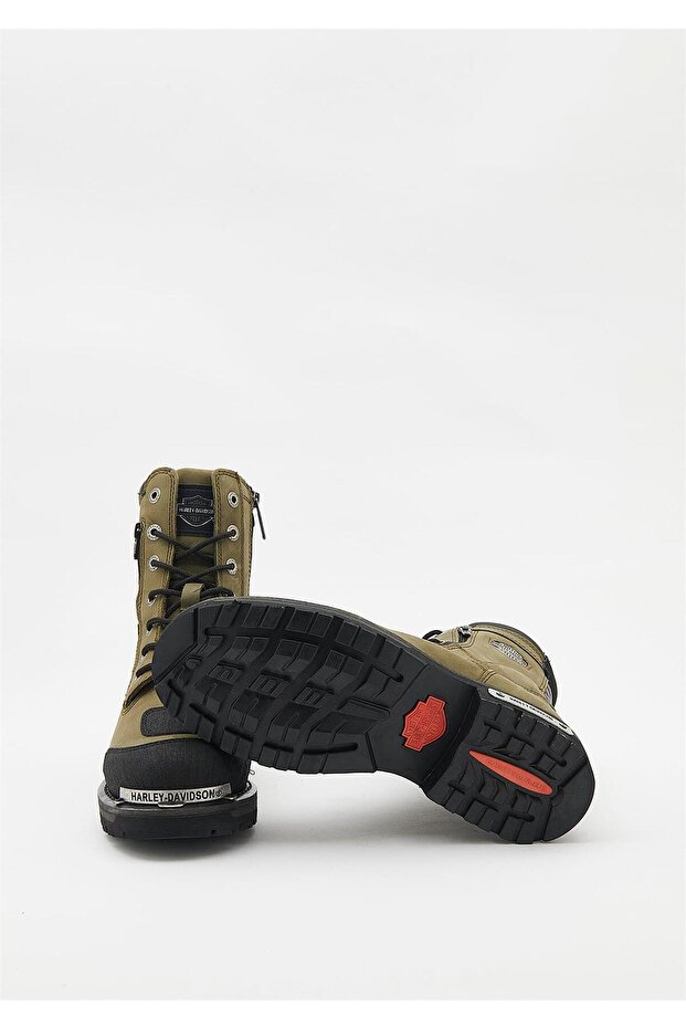 Harley-davidson Riddick Erkek Yeşil Nubuk Bot - 5