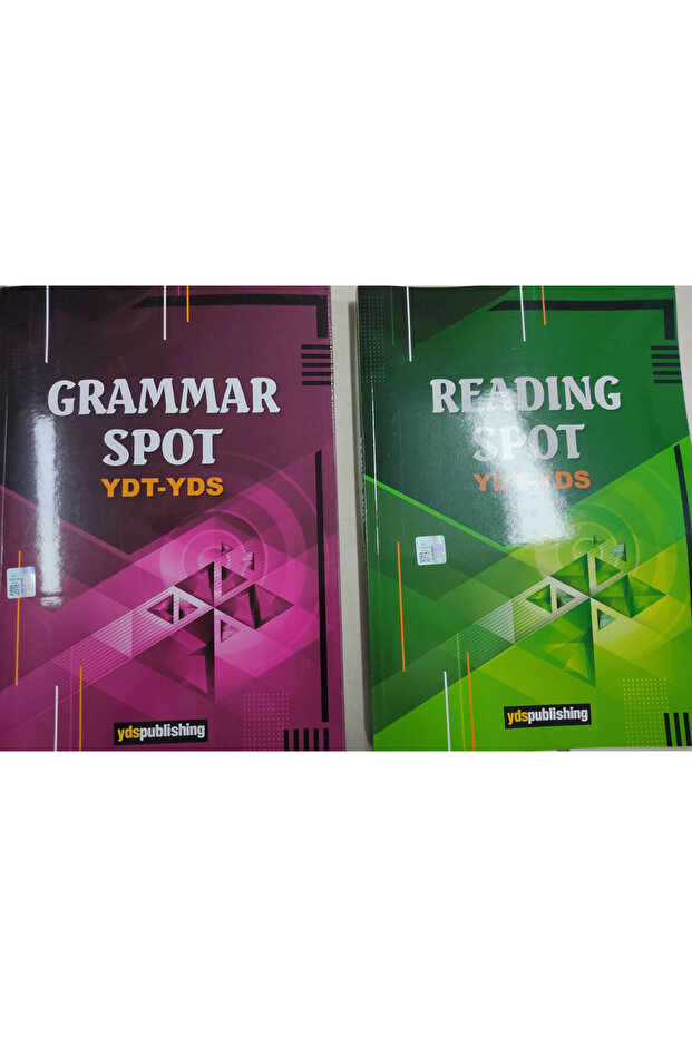 YDS GRAMMAR SPOT + READING SPOT YDT-YDS (2 كتاب)
