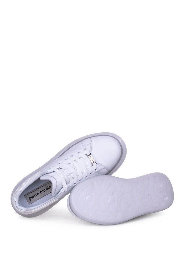 Yüksek Taban Erkek Casual Sneaker Deri Ayakkabı - 4
