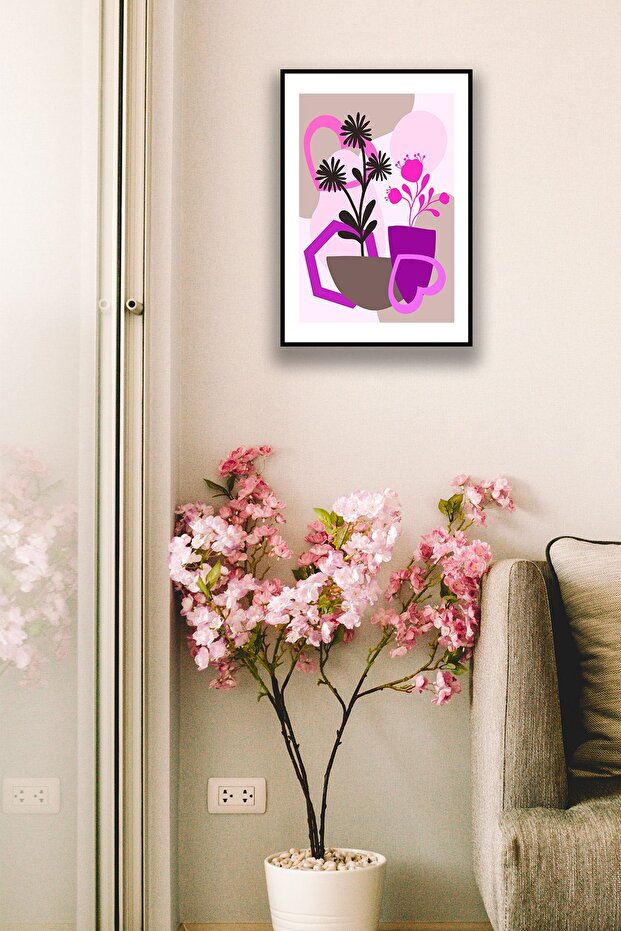 Stylish Wall Artwork, Home, Bedroom, Living Room, Office Frame-Styled Aesthetic Boho Mdf Wall Decor