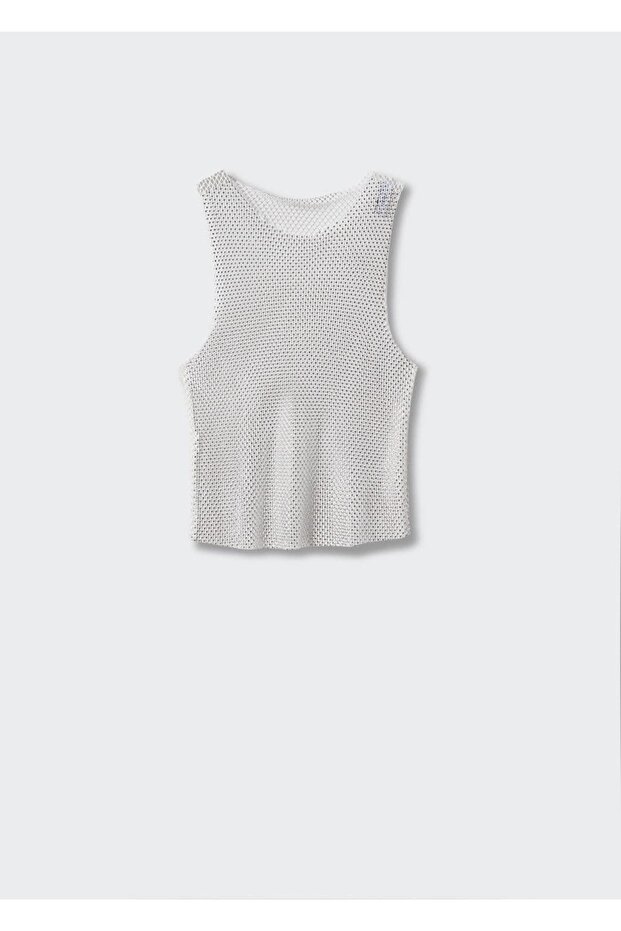 Netzbluse mit Kristalldetail - 3