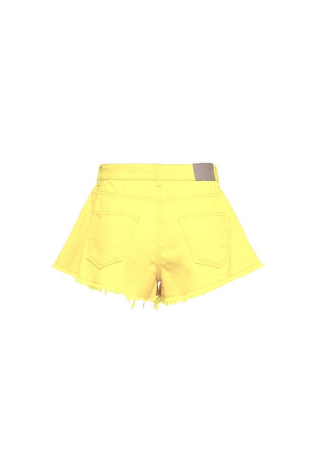 15255965 Kadın Şort Limon - 2