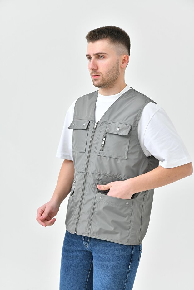 Çok Cepli Bondit Yelek - 3