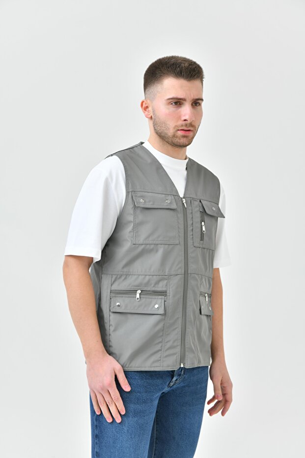 Çok Cepli Bondit Yelek - 5