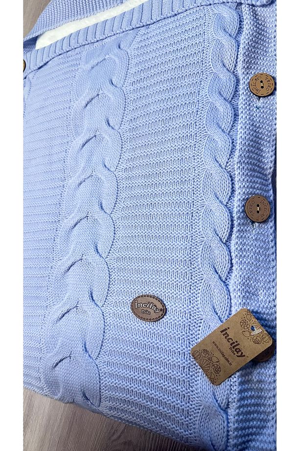 Unisex Kalın Saç Örgü Kundak - 5