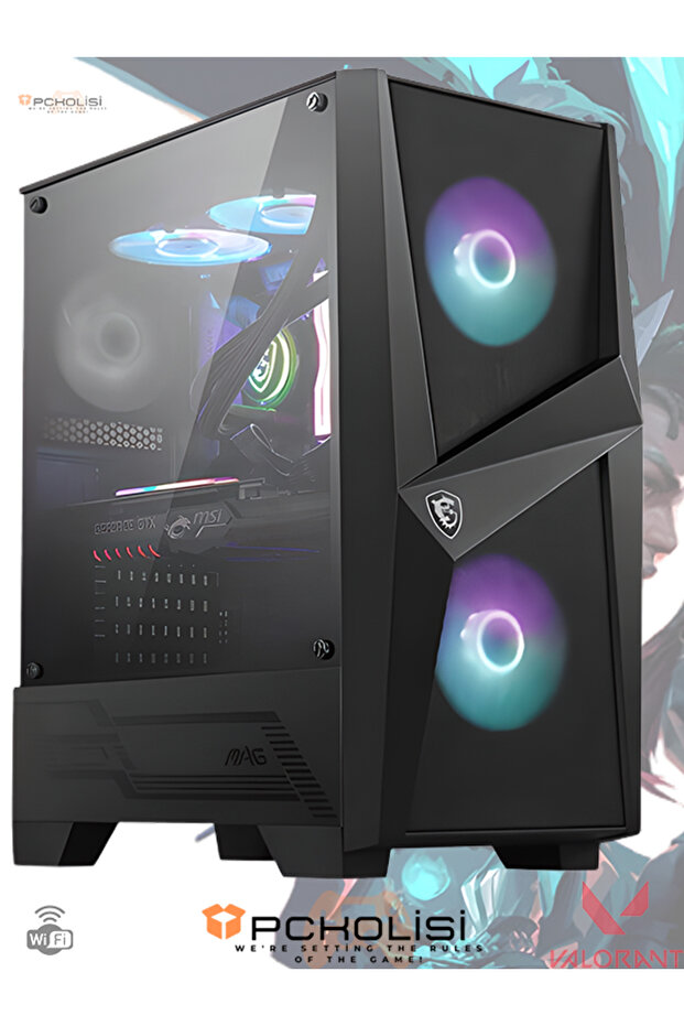 MSI INTEL CORE İ5 14400F / 16GB DDR4 / 1TB 3300-3100 MB /s M2 SSD / RTX4060 GAMING MASAÜSTÜ PC - 3