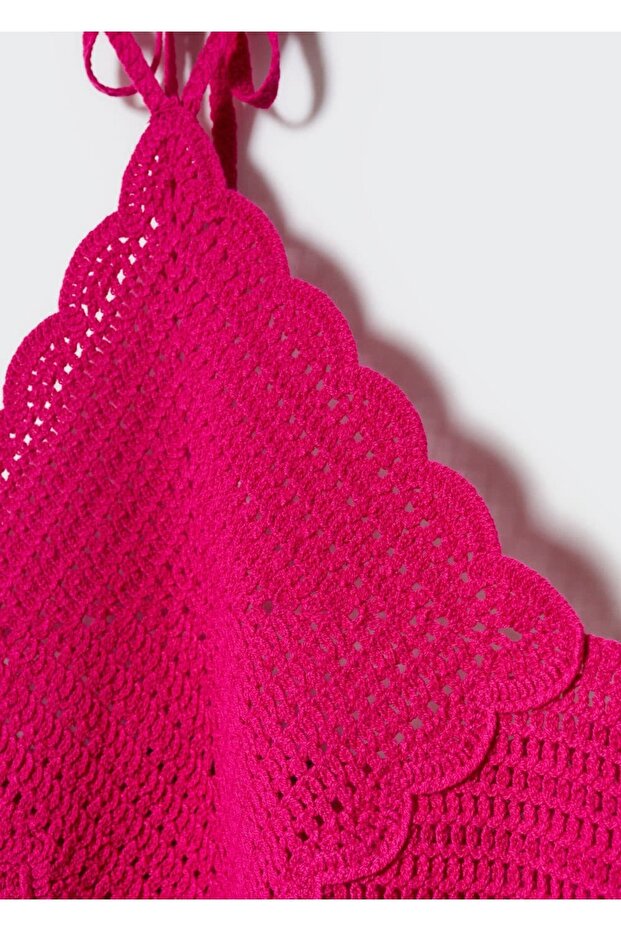 Μπλούζα με γιακά φιόγκο - 5