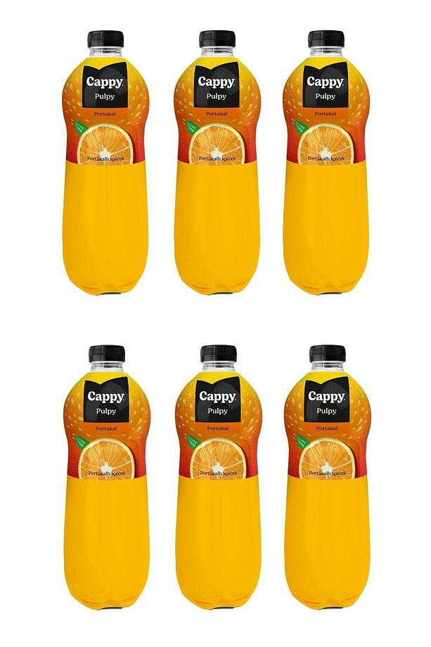Pulpy Portakallı İçecek 1 Lt X 6 Adet - 1