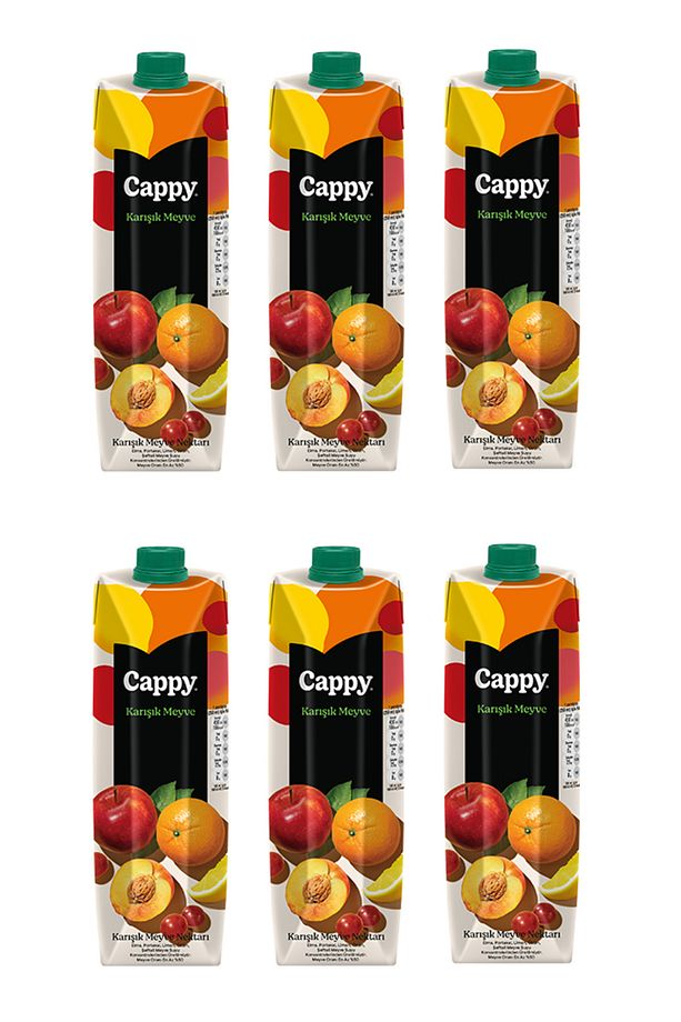 Bahçe Karışık Meyve Nektarı 1 Lt X 6 Adet - 1