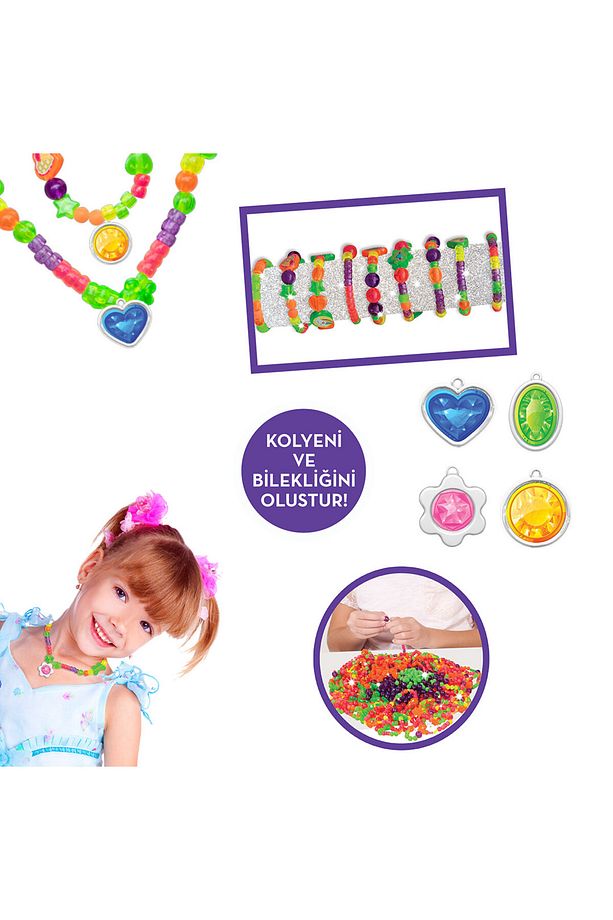 Candy & Ken Takı Seti Çanta - Takı Setleri - Kolye Seti - Bilezik Seti - Boncuk Seti - Bilye Seti - 3
