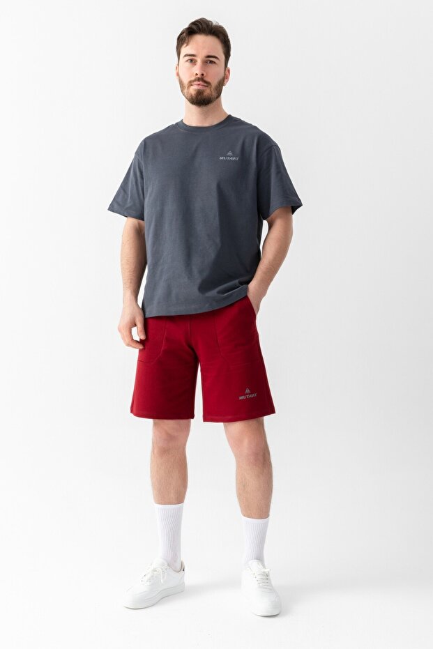 Essential Oversize Tişört Füme