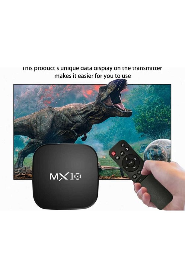MX10 1/8 GB 4K Android TV Box Media Player - 4