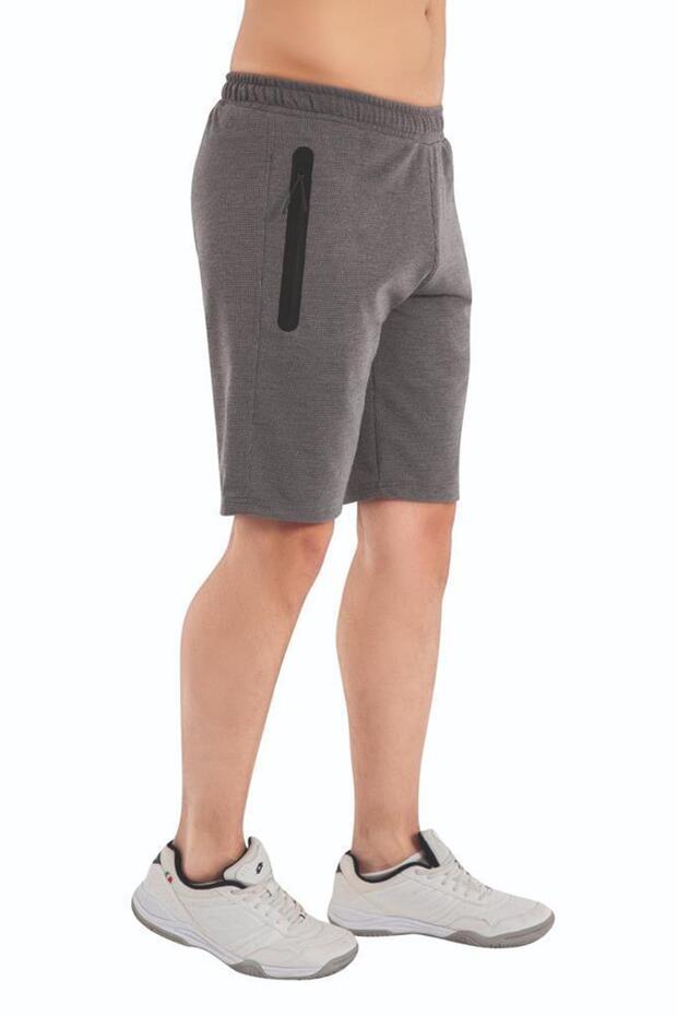 Waffle Patterned Men's Shorts - 3165 Model - 2