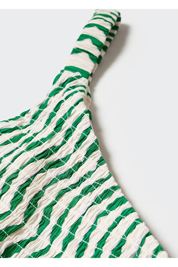 Büzgülü Asimetrik Bluz - 5