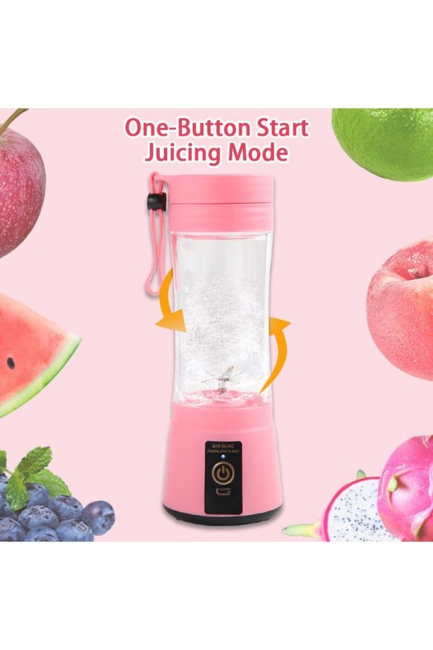 Taşınabilir Mini Blender Şarjlı Mikser Mutfak Meyve Suyu Smoothie Blender Smoothie Myve Syu Sıkacağ - 2