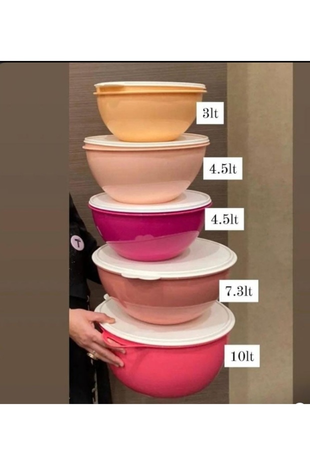 Tuperware Miksim Set. 5 li Set. - 1