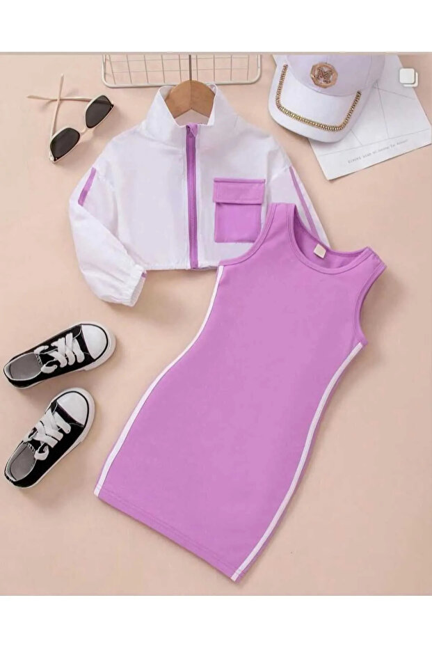 Girl's Dress Jacket Set