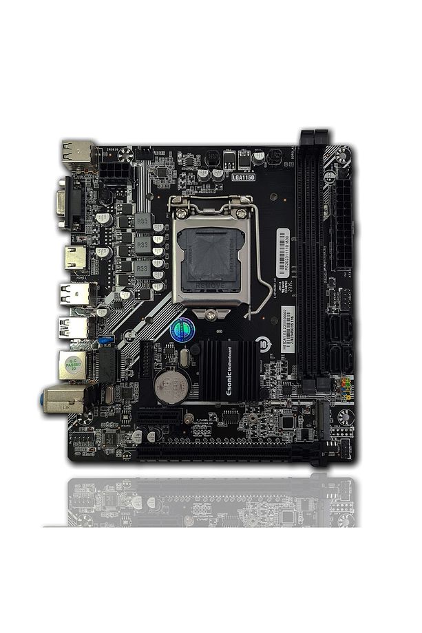 ESONİC H81DA1 LGA1150 DDR3 M.2 SLOT HDMI+VGA mATX ANAKART - 2