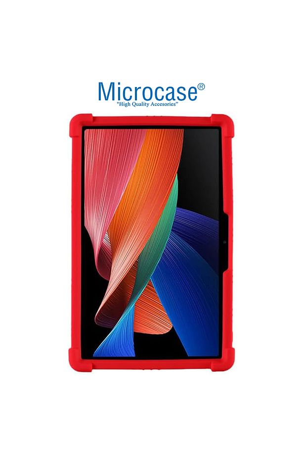 TCL TAB 11 Tablet için Uyumlu  Standlı Silikon Kılıf - AL3309 - 3