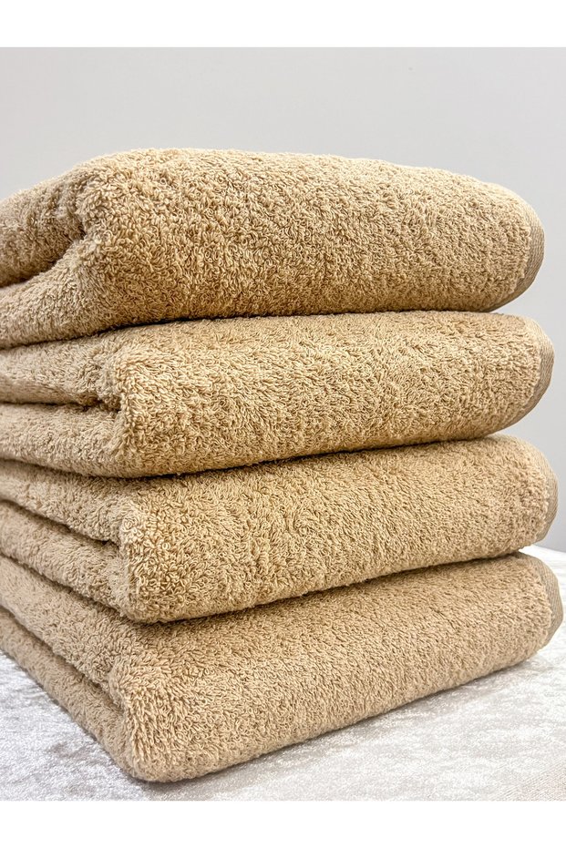 100% Cotton Extra Soft 4 Pieces Sports Hairdresser 50x90 Hand Face Towel