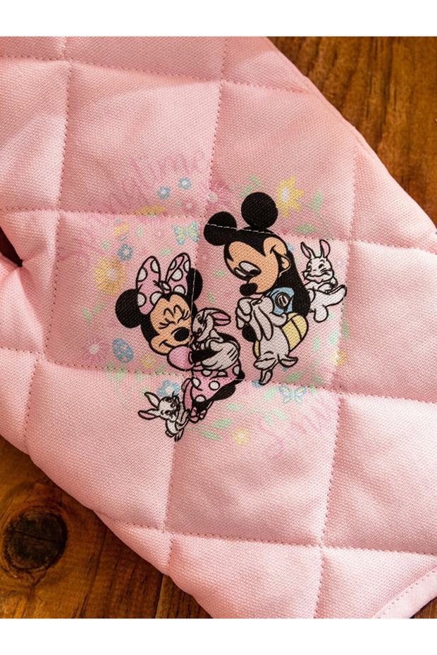 LCW HOME Mickey ve Minnie Mouse Baskılı Fırın Eldiveni - 4