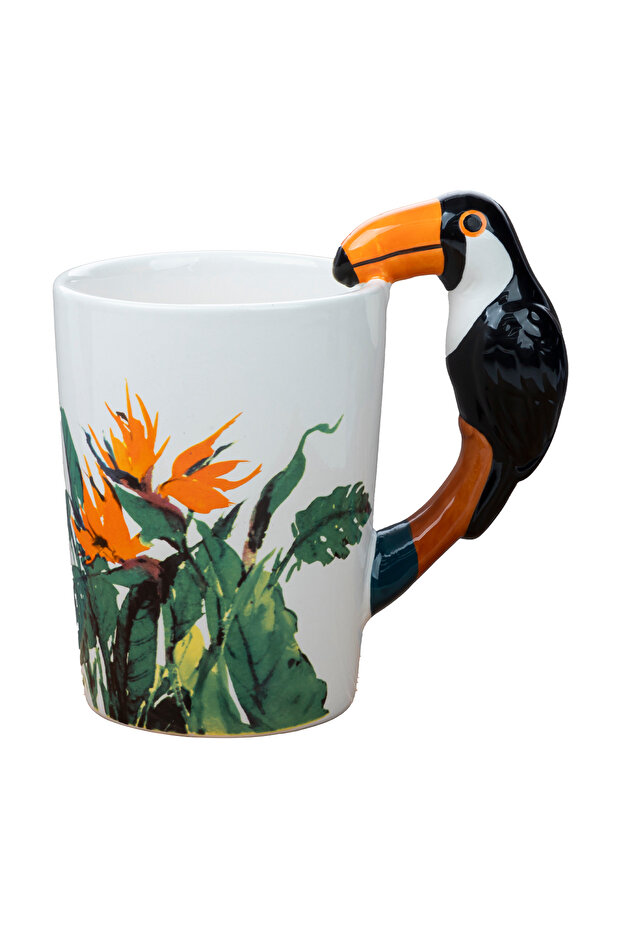 Figürlü Kupa - Papağan - 2