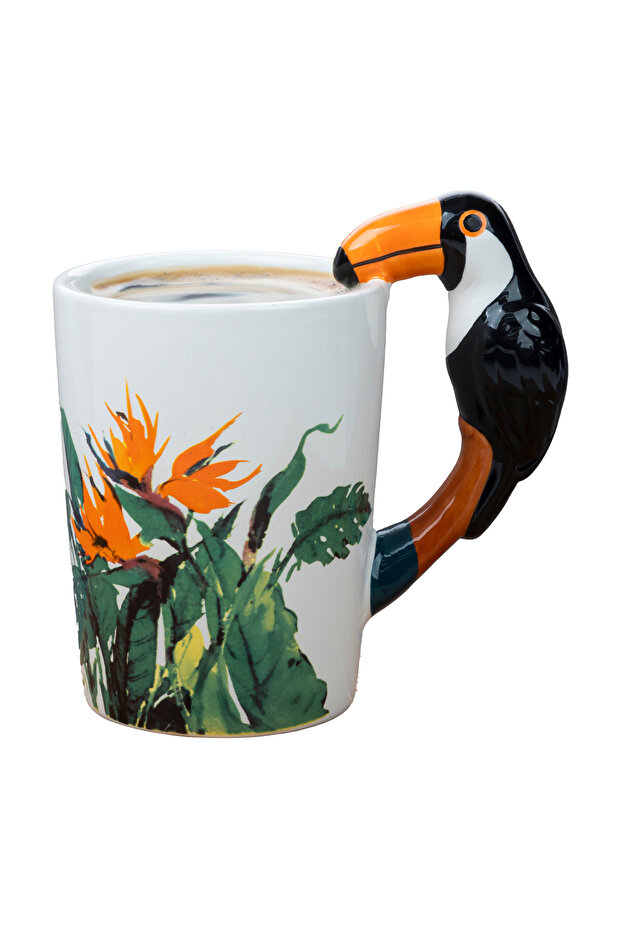 Figürlü Kupa - Papağan - 3