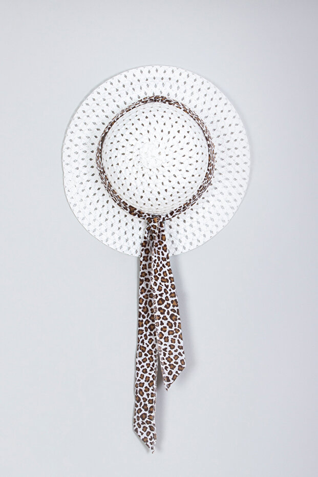 قبعة بنمط الشريط - 1