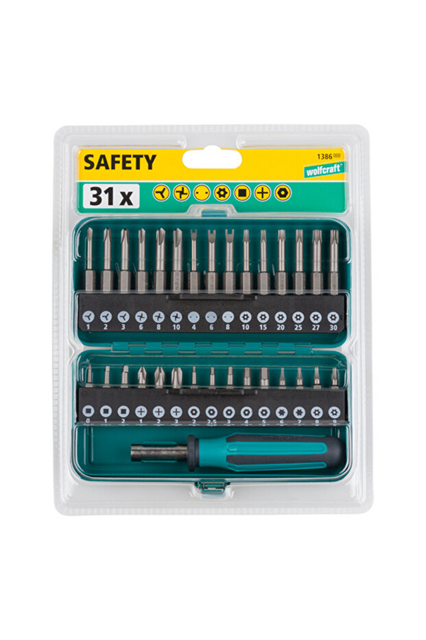 1386000 Tornavida Bits Uç Seti 31P - 4