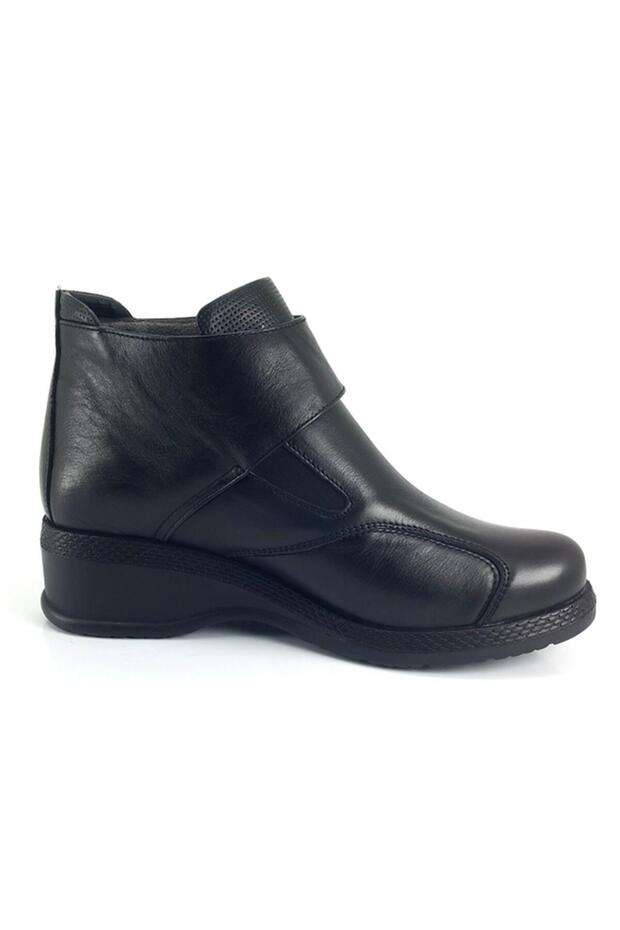 22kb 25651 Anatomik Günlük Bayan Bot - Siyah - 3