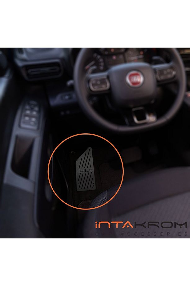 Fiat Doblo Krom Ayak Dinlendirme Pedalı - 2023 ve Üzeri - 2