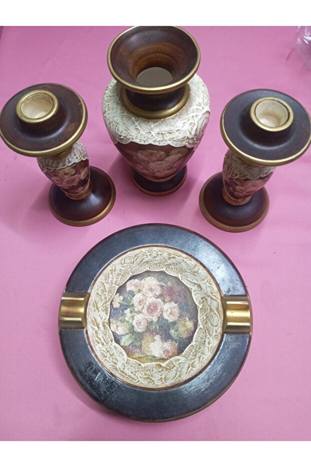 Şamdan Vazo ve Kül Tablosu - 2