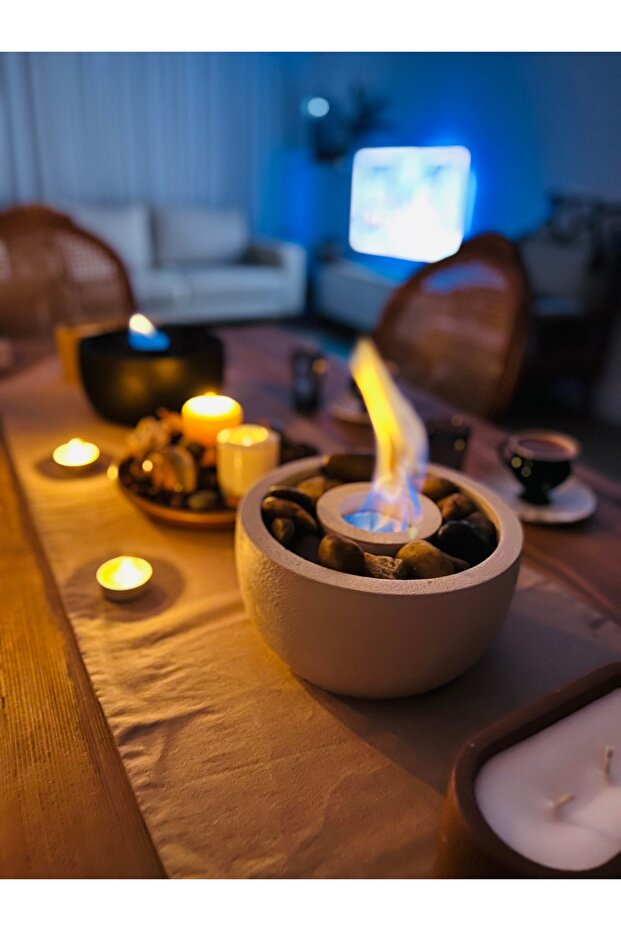 Masa üstü şömine - 1