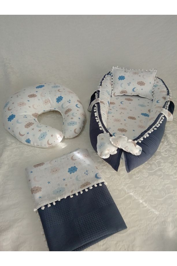 Puset örtüsü , puset minderi emzirme önlüğü ,emzirme yastığı,babynest  ,battaniye ,altaçma - 5