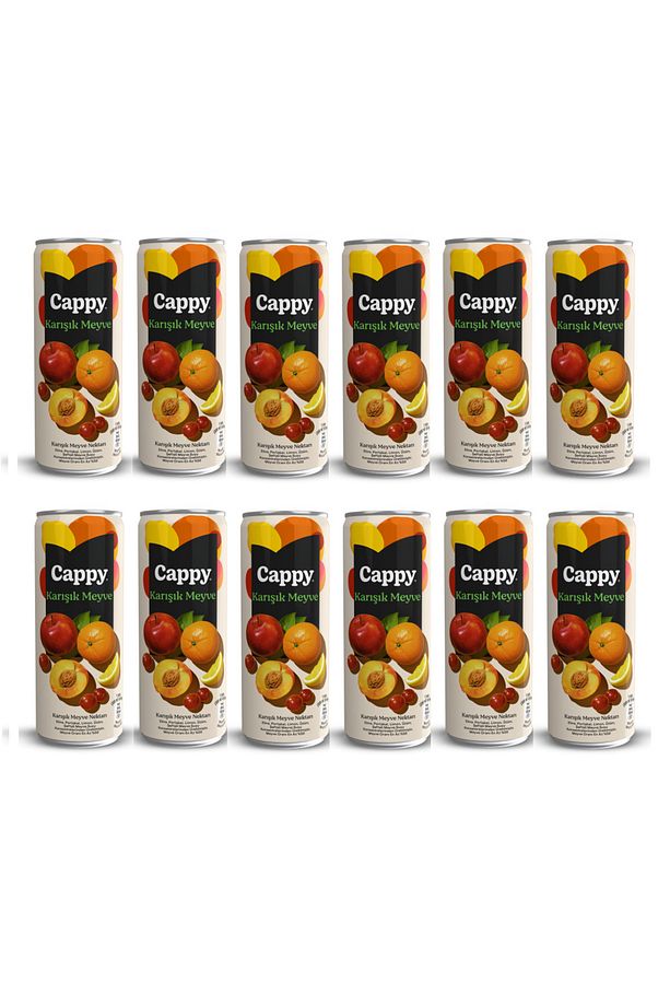 Bahçe Karışık Meyve Nektarı 330 Ml X 12 Adet - 1
