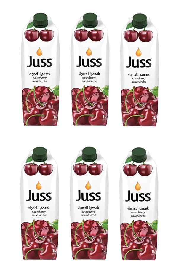 Vişne Meyveli İçecek 1 Lt X 6 Adet - 1