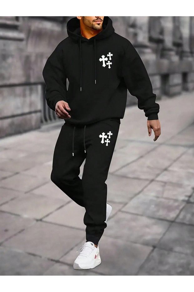 Σετ φόρμας Unisex Μαύρη