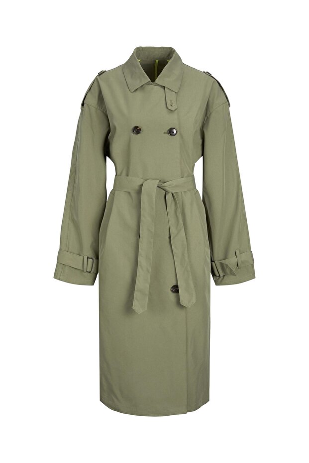 Uzun Trençkot 12201653 - 1