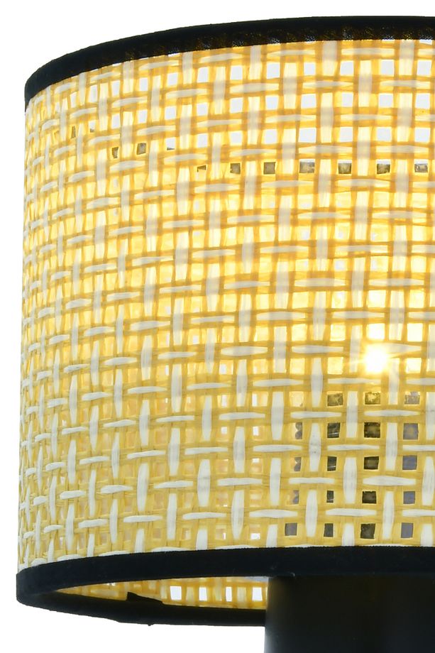 Hazeran Model Tekli Rattan Duvar Aplik - 4