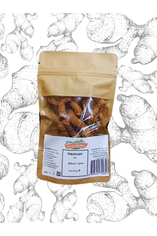 Havlıcan Kök, Galangal Root, Alpina Officinarum, 50 g