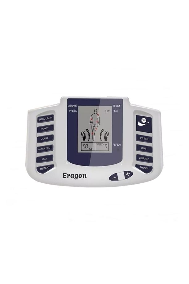 Erg-301 Pulse Dijital Elektronik Masaj Aleti Terlikli Terapi Fizik Tedavi Tens Cihazı - 6